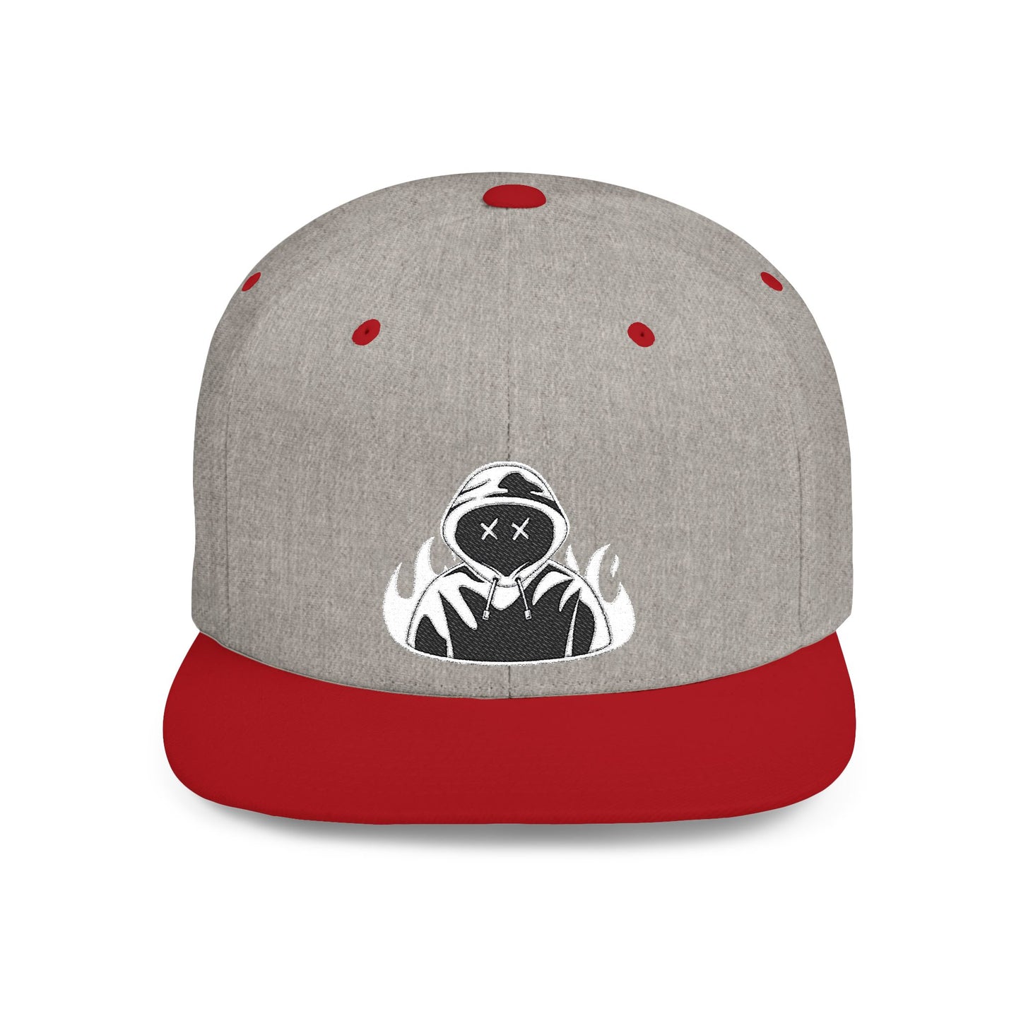 Hustler.co whiteout Snapback flat cap..