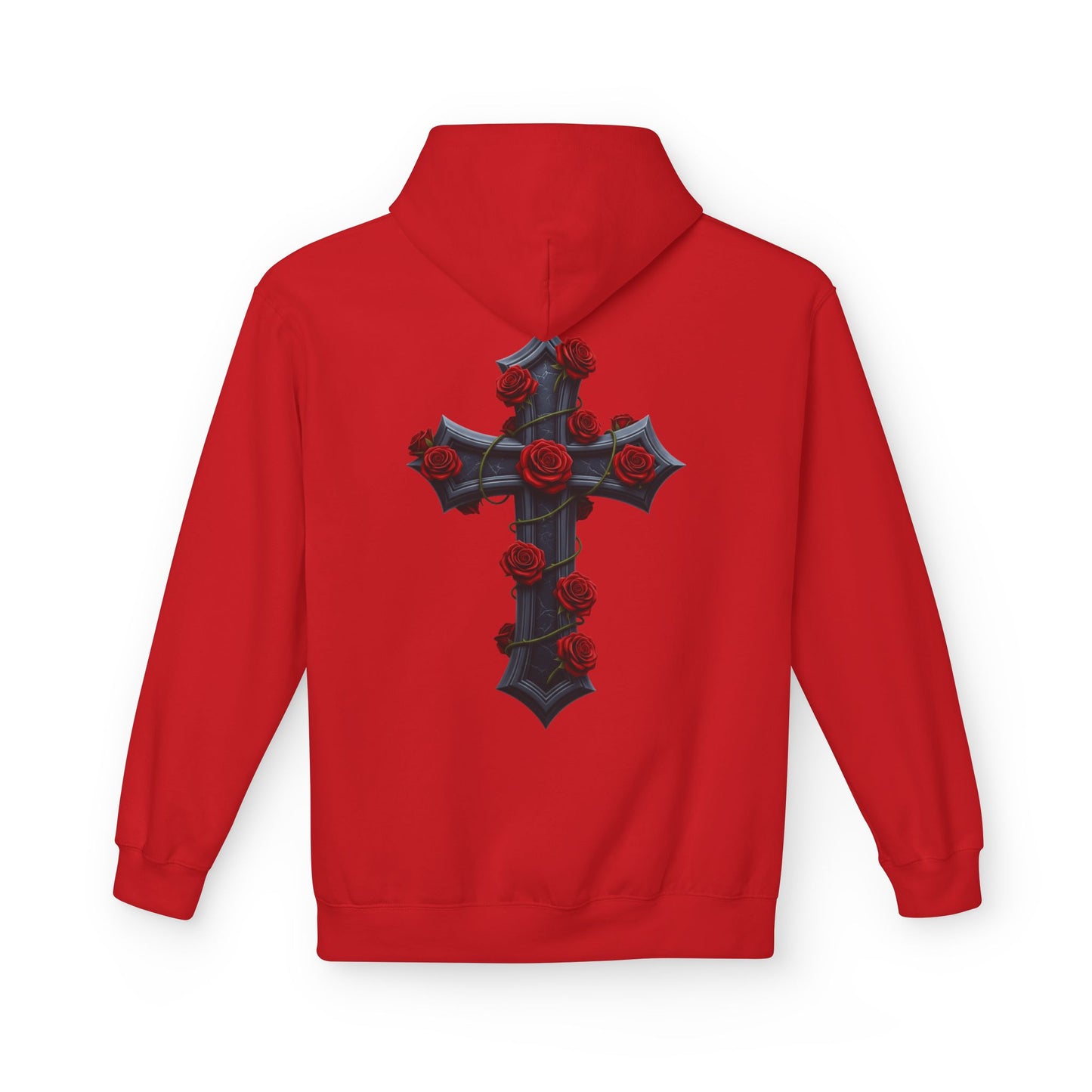 Hustler.co Cross n Roses Hoodie..