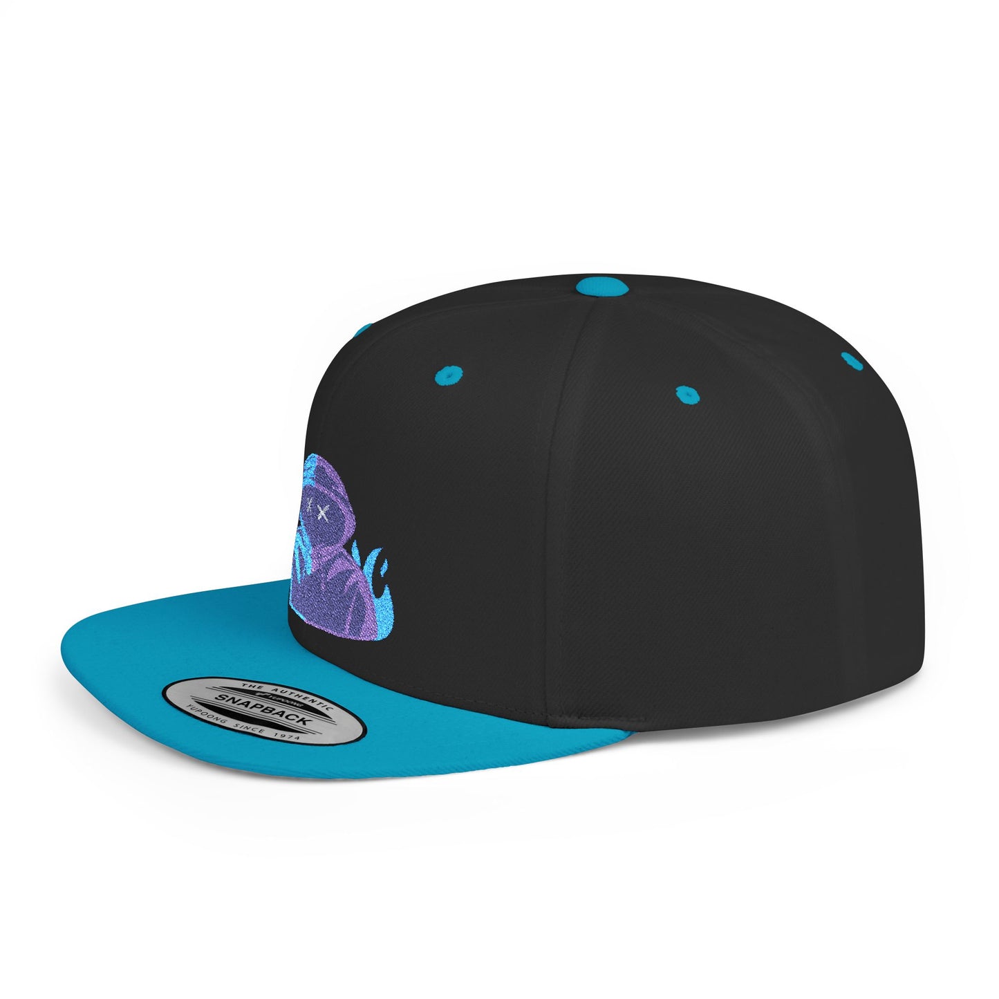Hustler.co Snapback flat cap..