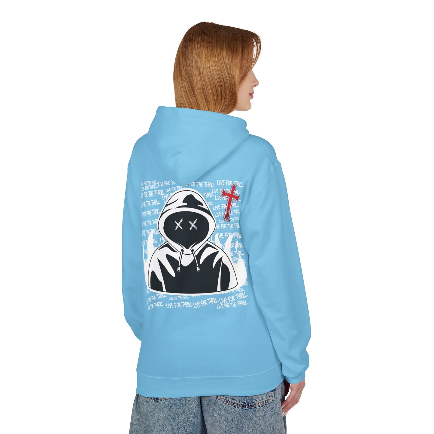 Hustler.co Live for the thrill Hoodie..