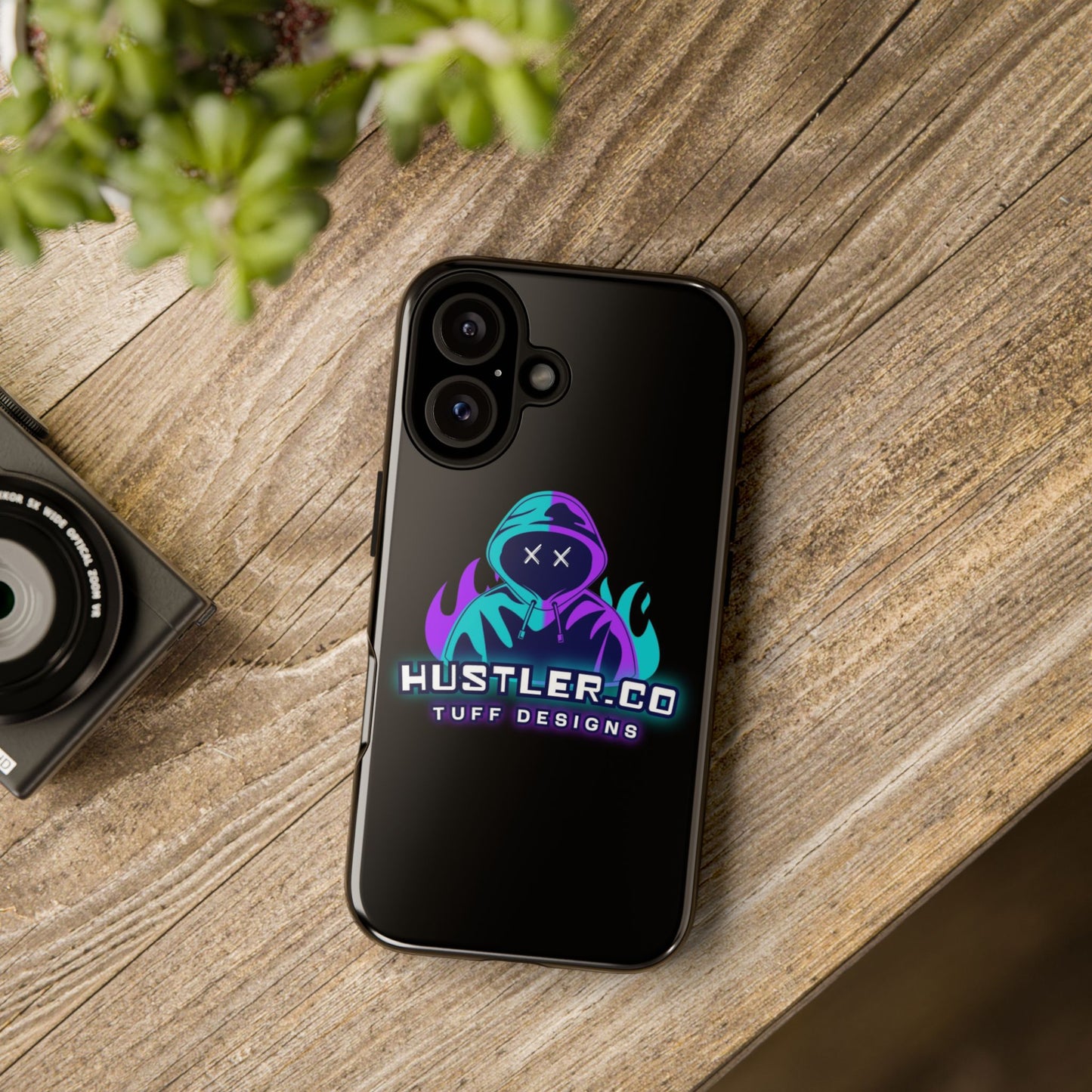 Tough Cases: Hustler Co. Phone Case, Cool Phone Cover, Protective Phone Accessories, Stylish Phone Shell, Unique Tech Gift