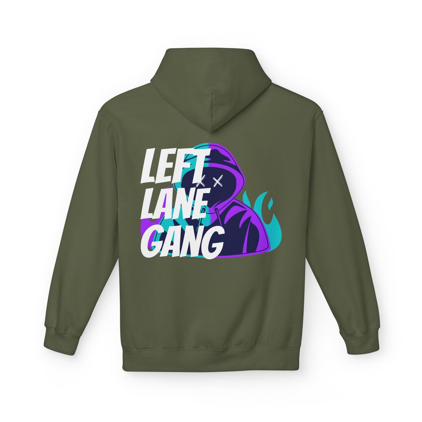 Hustler.co Left Lane Gang Hoodie..