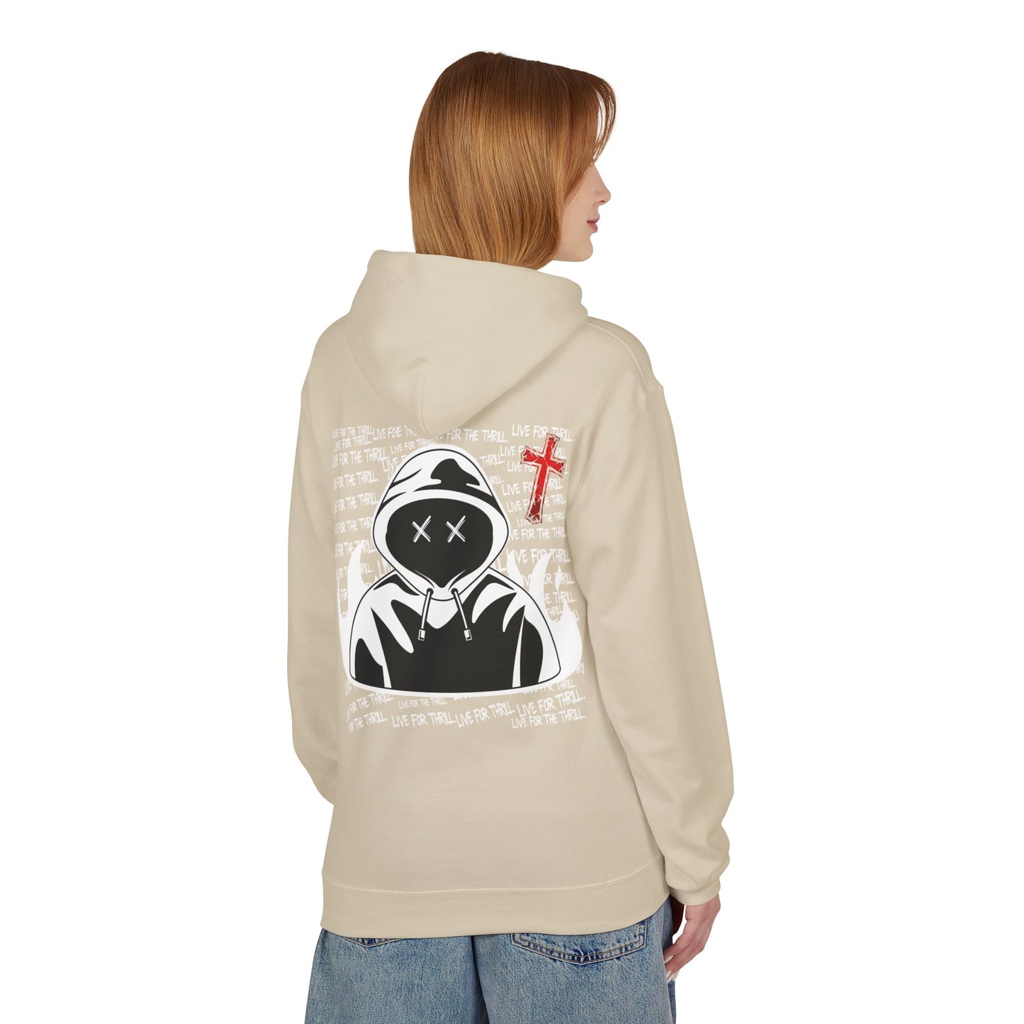 Hustler.co Live for the thrill Hoodie..