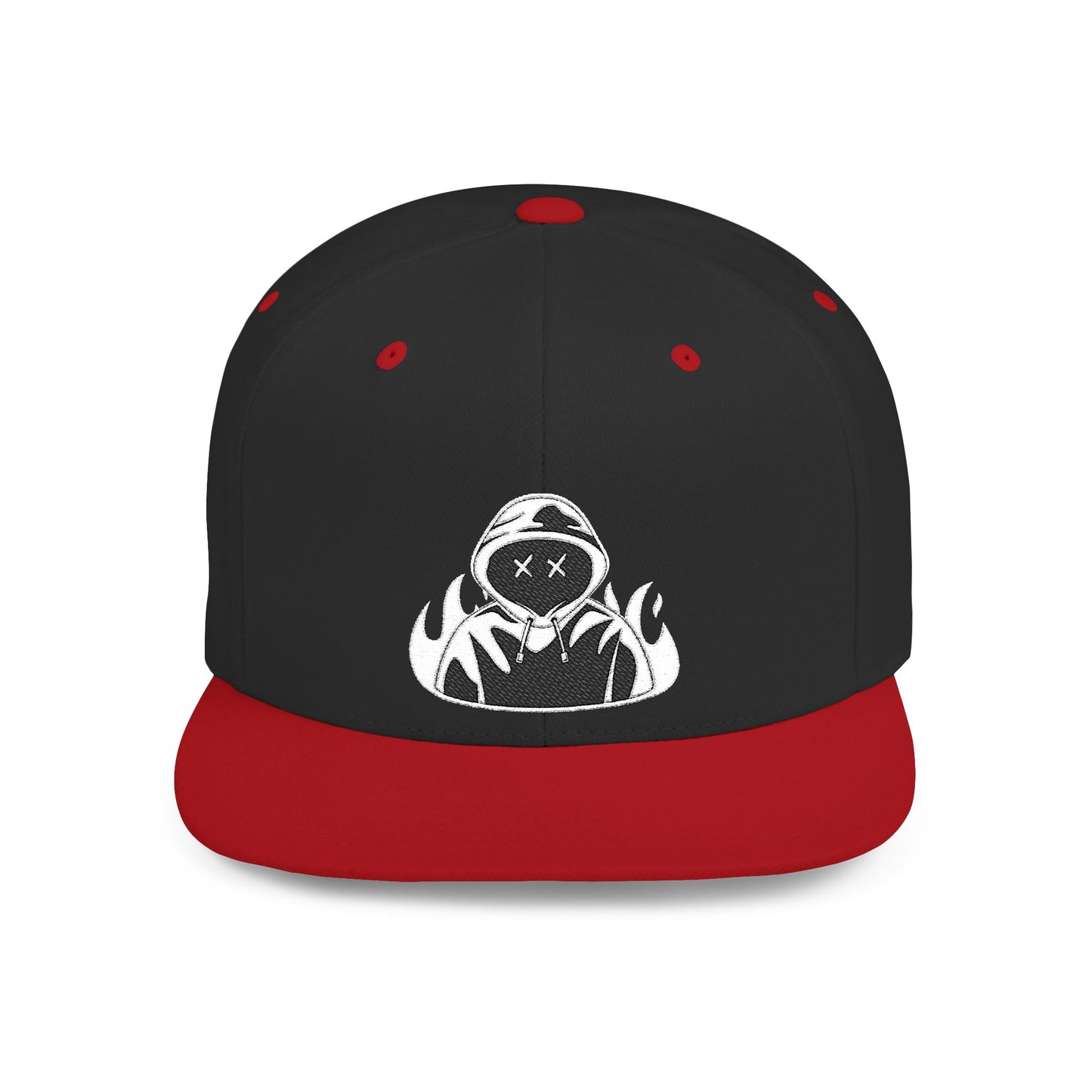 Hustler.co whiteout Snapback flat cap..