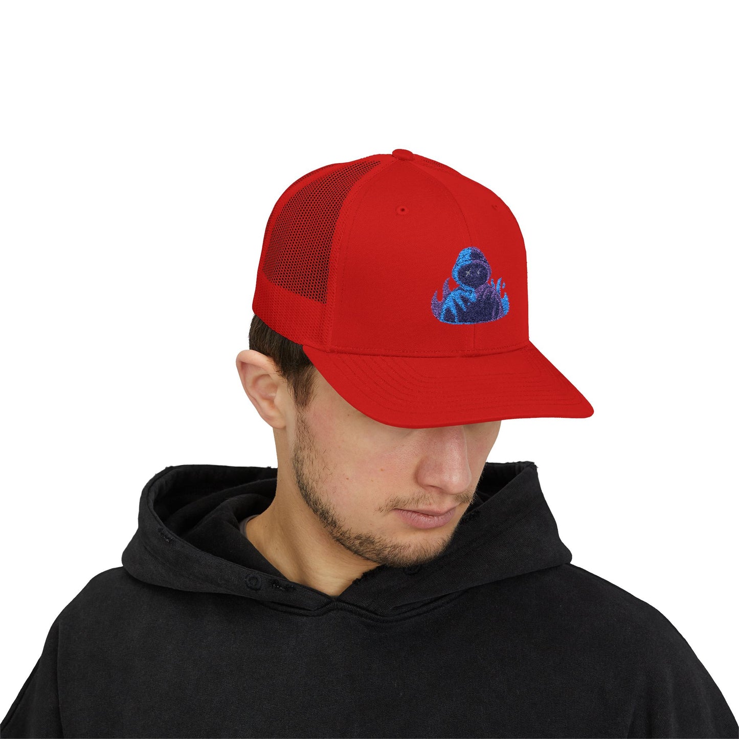 Hustler.co classic Snapback trucker cap..