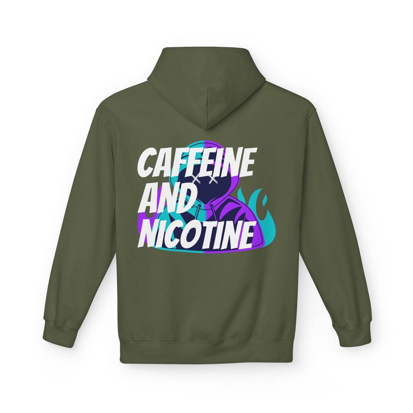 Hustler.co Caffeine and Nicotine Hoodie..