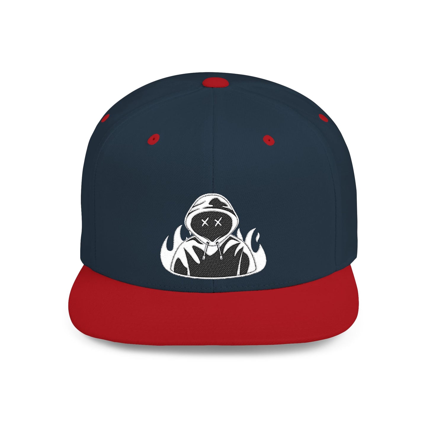 Hustler.co whiteout Snapback flat cap..