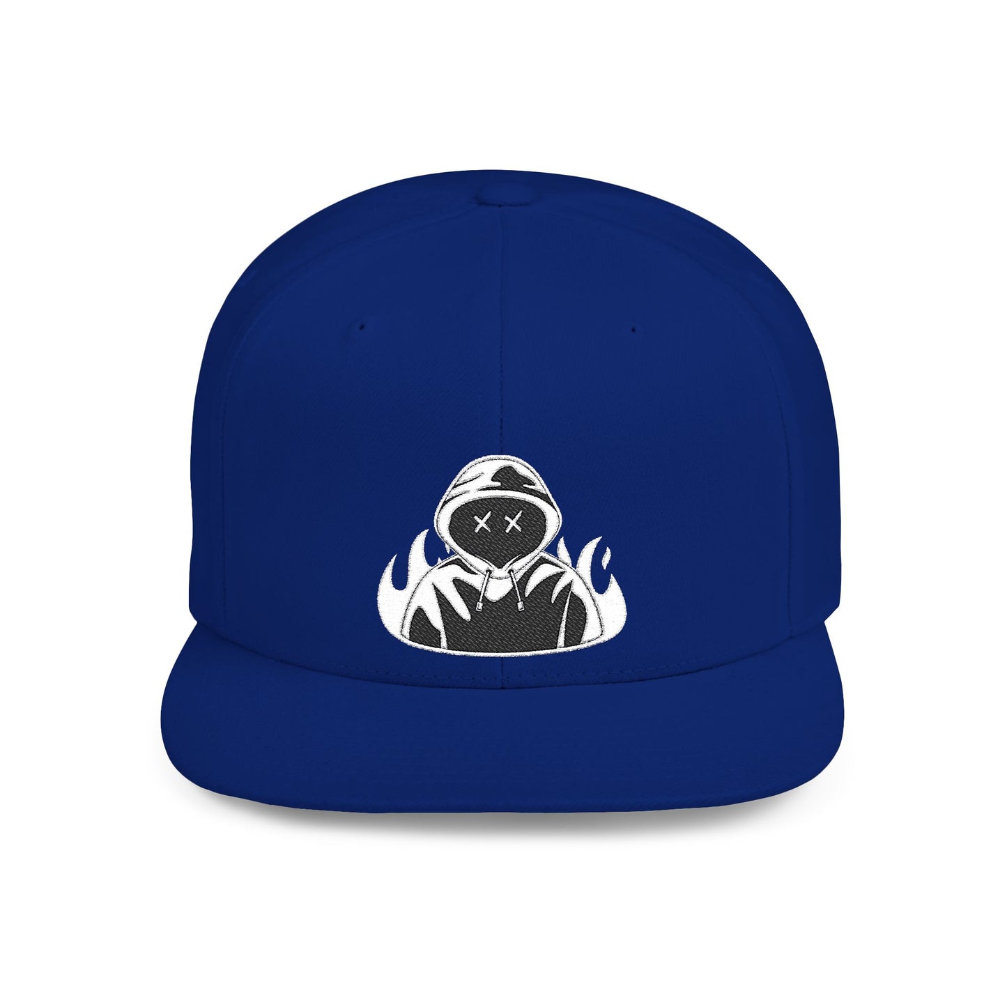 Hustler.co whiteout Snapback flat cap..
