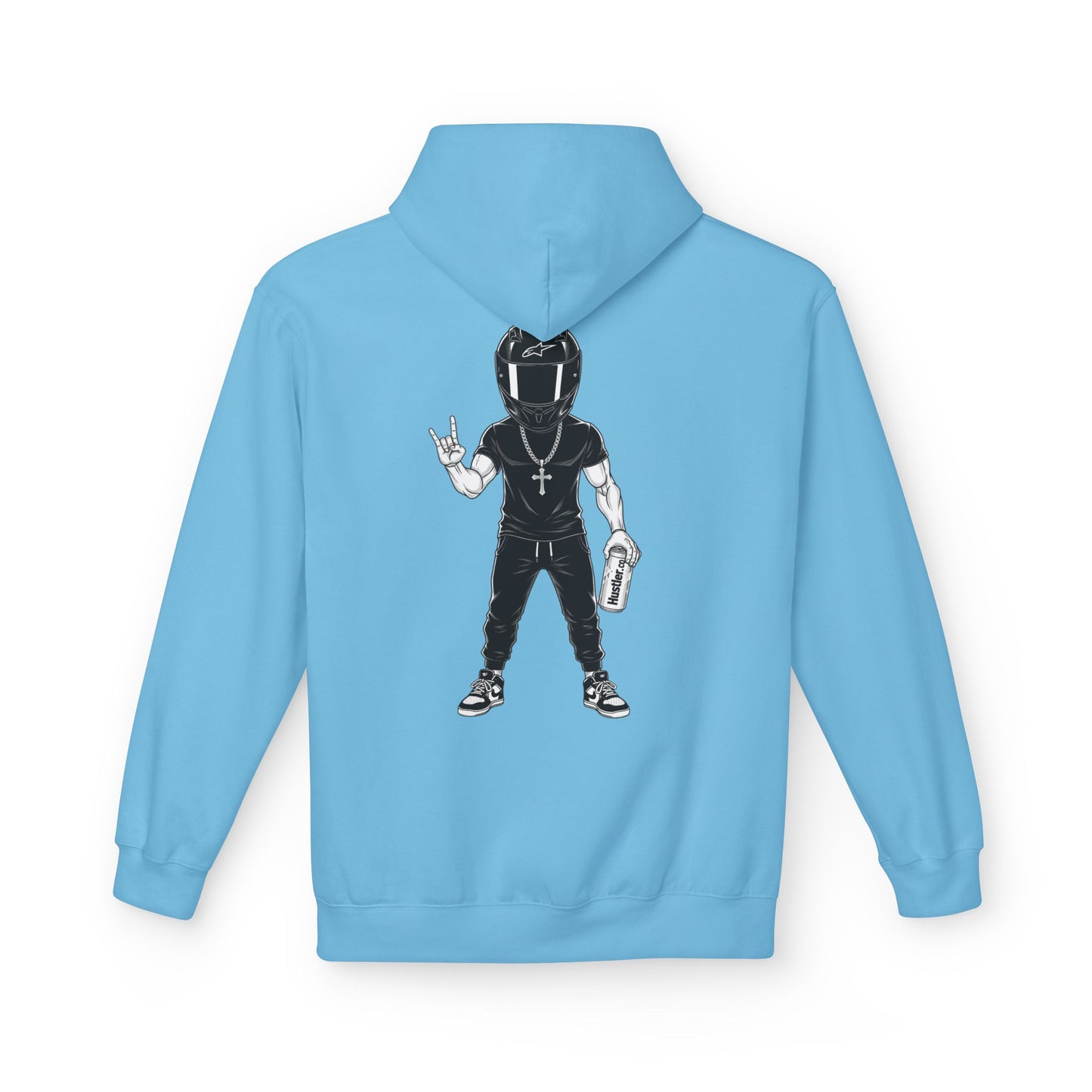 Hustler.co Action figure Hoodie..