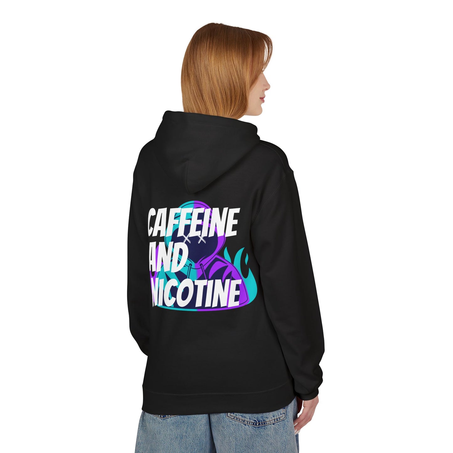 Hustler.co Caffeine and Nicotine Hoodie..