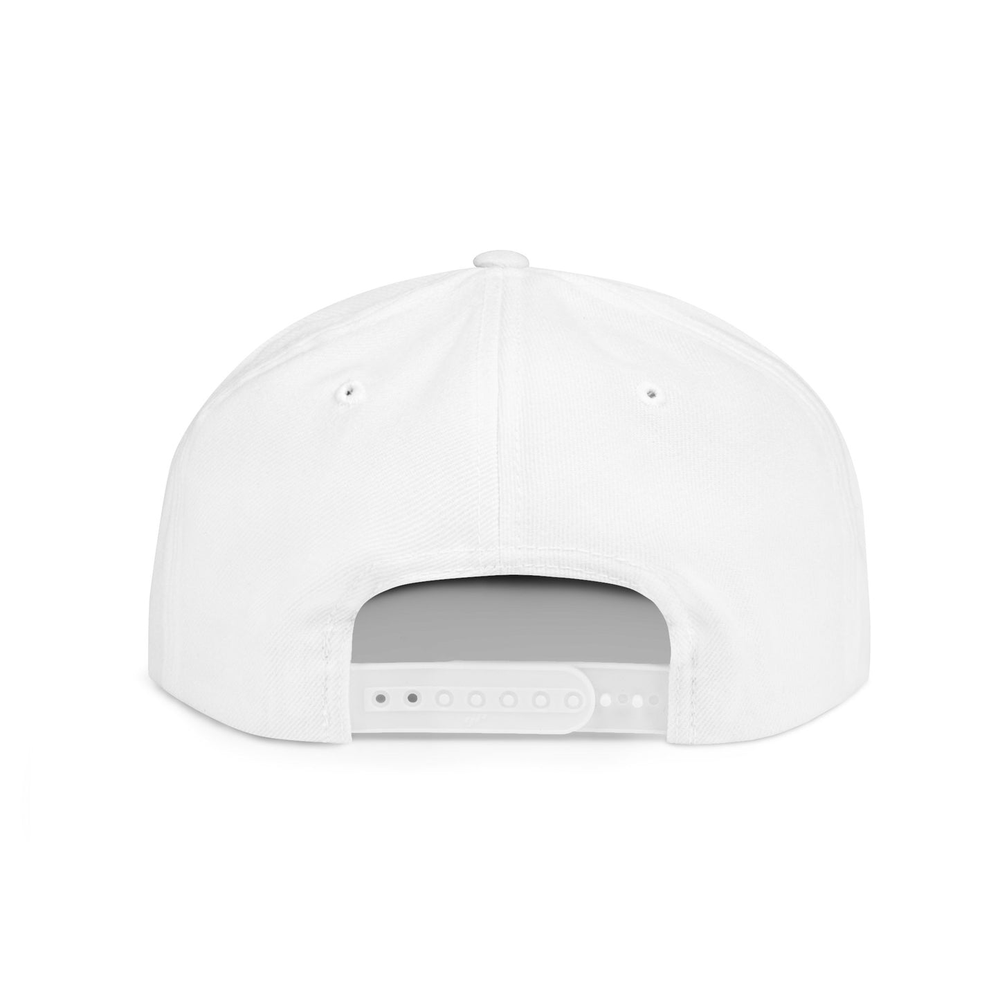 Hustler.co whiteout Snapback flat cap..