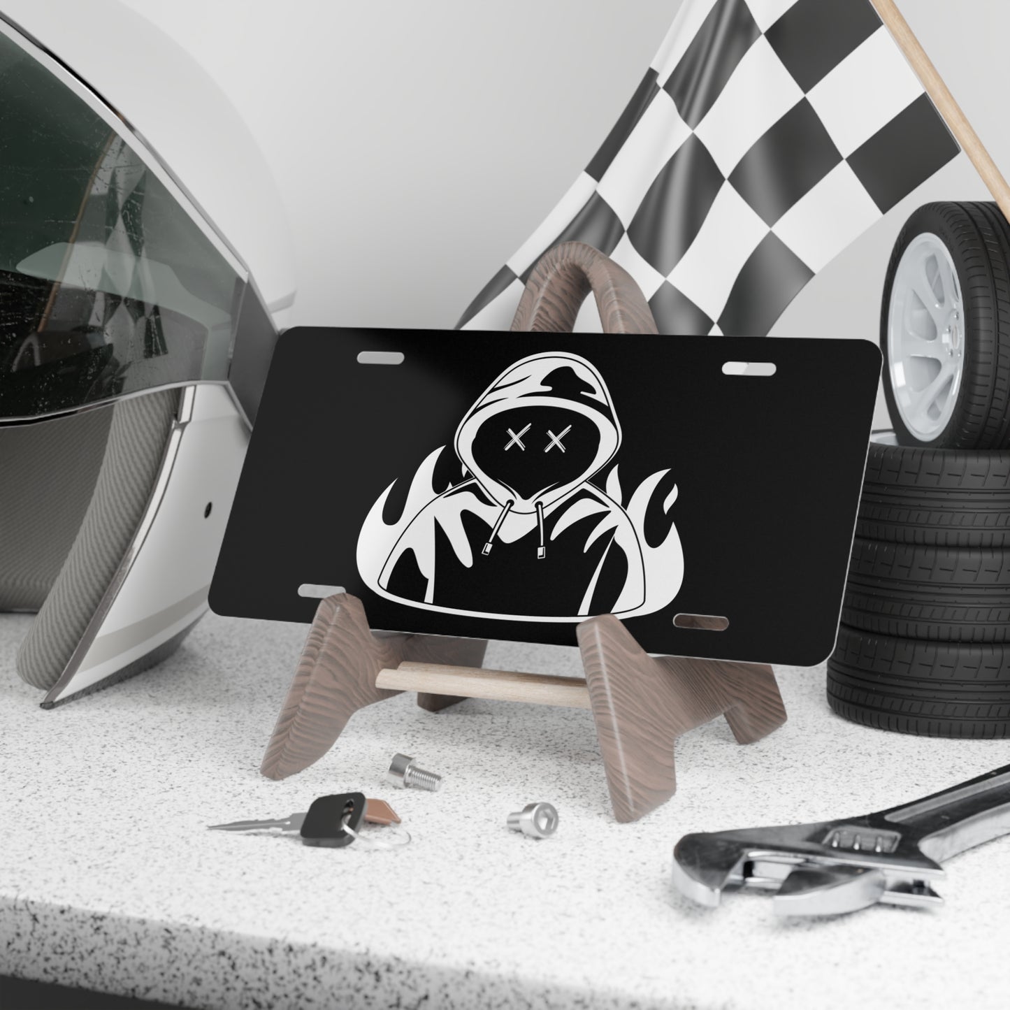 Hustler.co White Plate