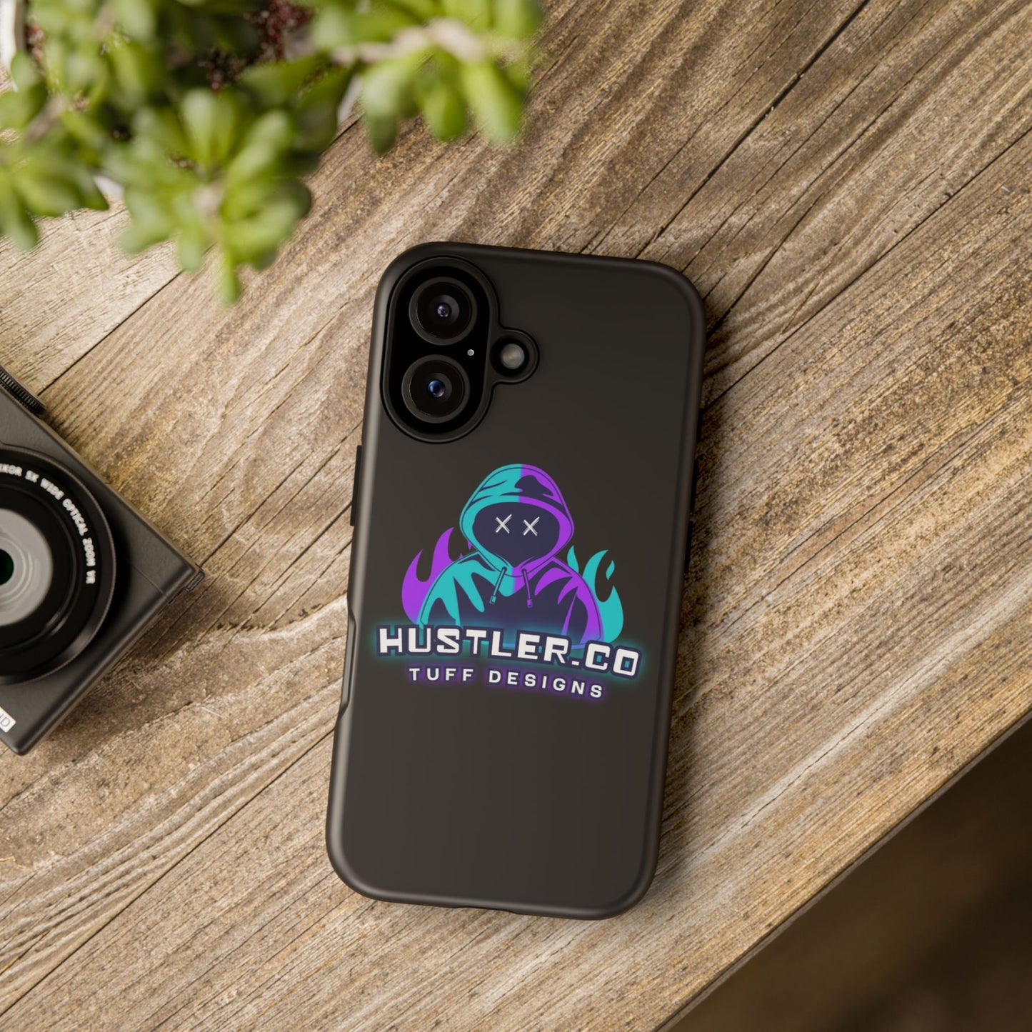 Tough Cases: Hustler Co. Phone Case, Cool Phone Cover, Protective Phone Accessories, Stylish Phone Shell, Unique Tech Gift