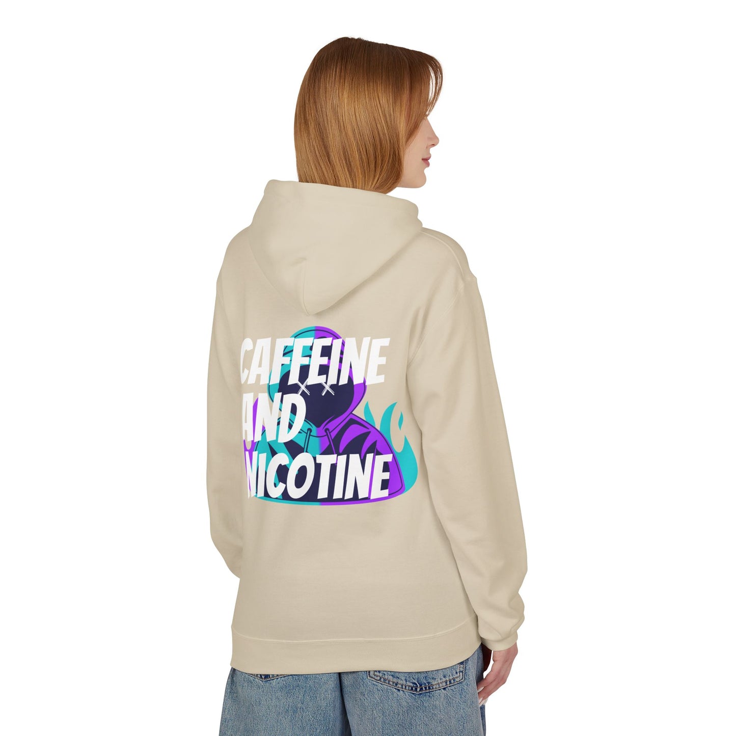 Hustler.co Caffeine and Nicotine Hoodie..