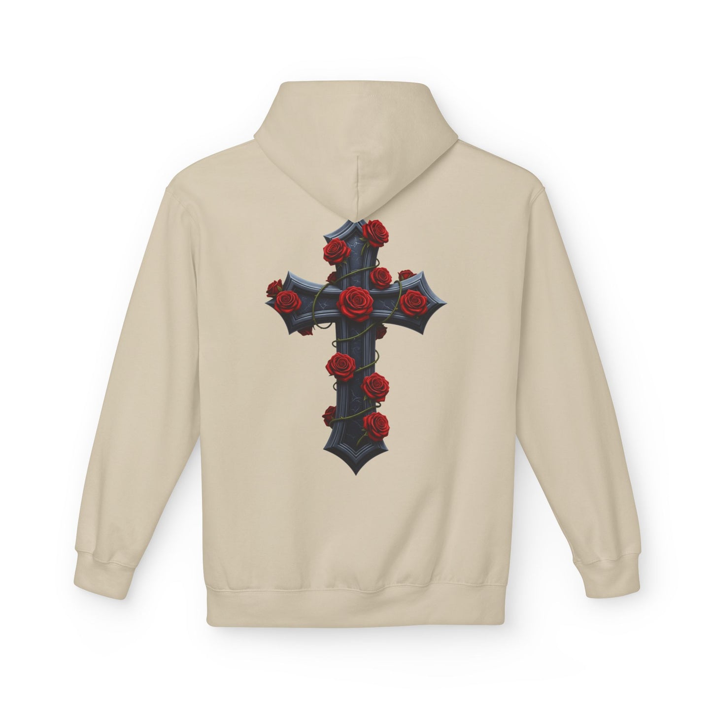 Hustler.co Cross n Roses Hoodie..