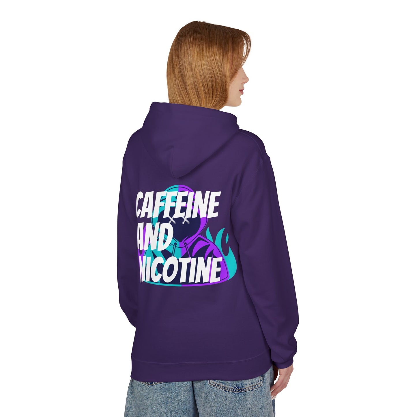 Hustler.co Caffeine and Nicotine Hoodie..