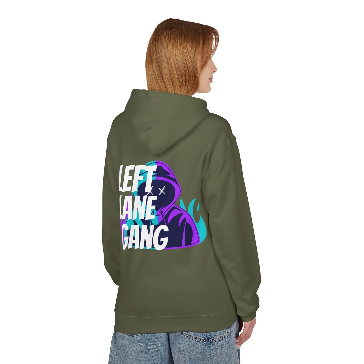 Hustler.co Left Lane Gang Hoodie..