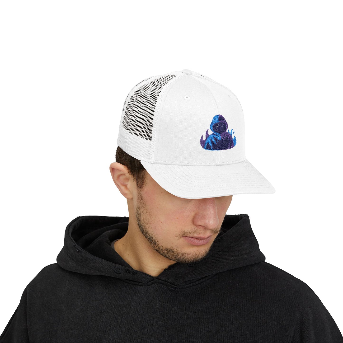 Hustler.co classic Snapback trucker cap..