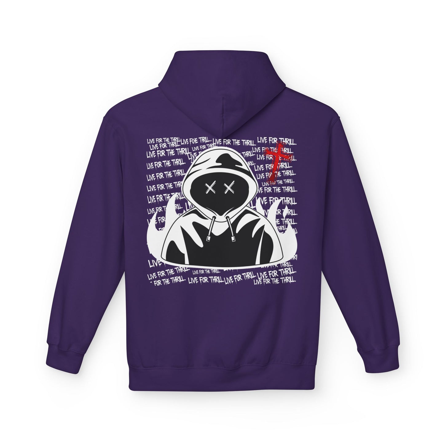 Hustler.co Live for the thrill Hoodie..