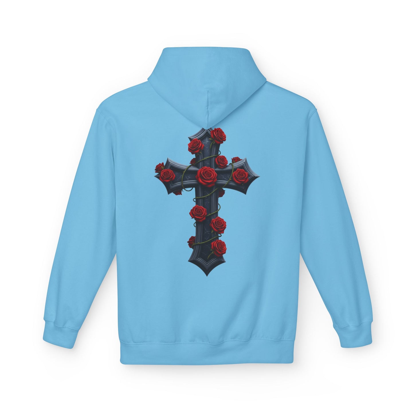 Hustler.co Cross n Roses Hoodie..