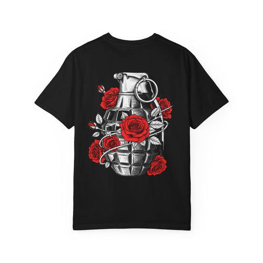 Hustler.co Grenade n rose's Tshirts..