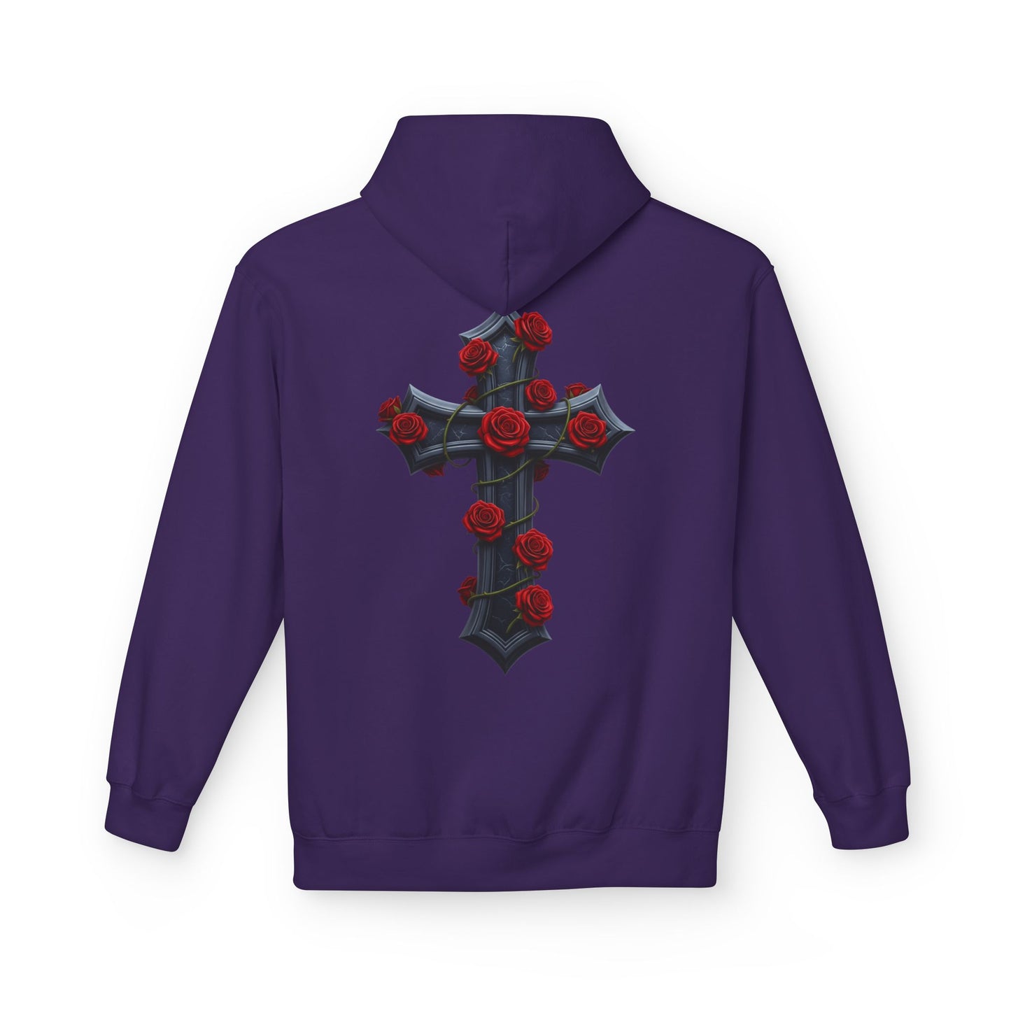 Hustler.co Cross n Roses Hoodie..