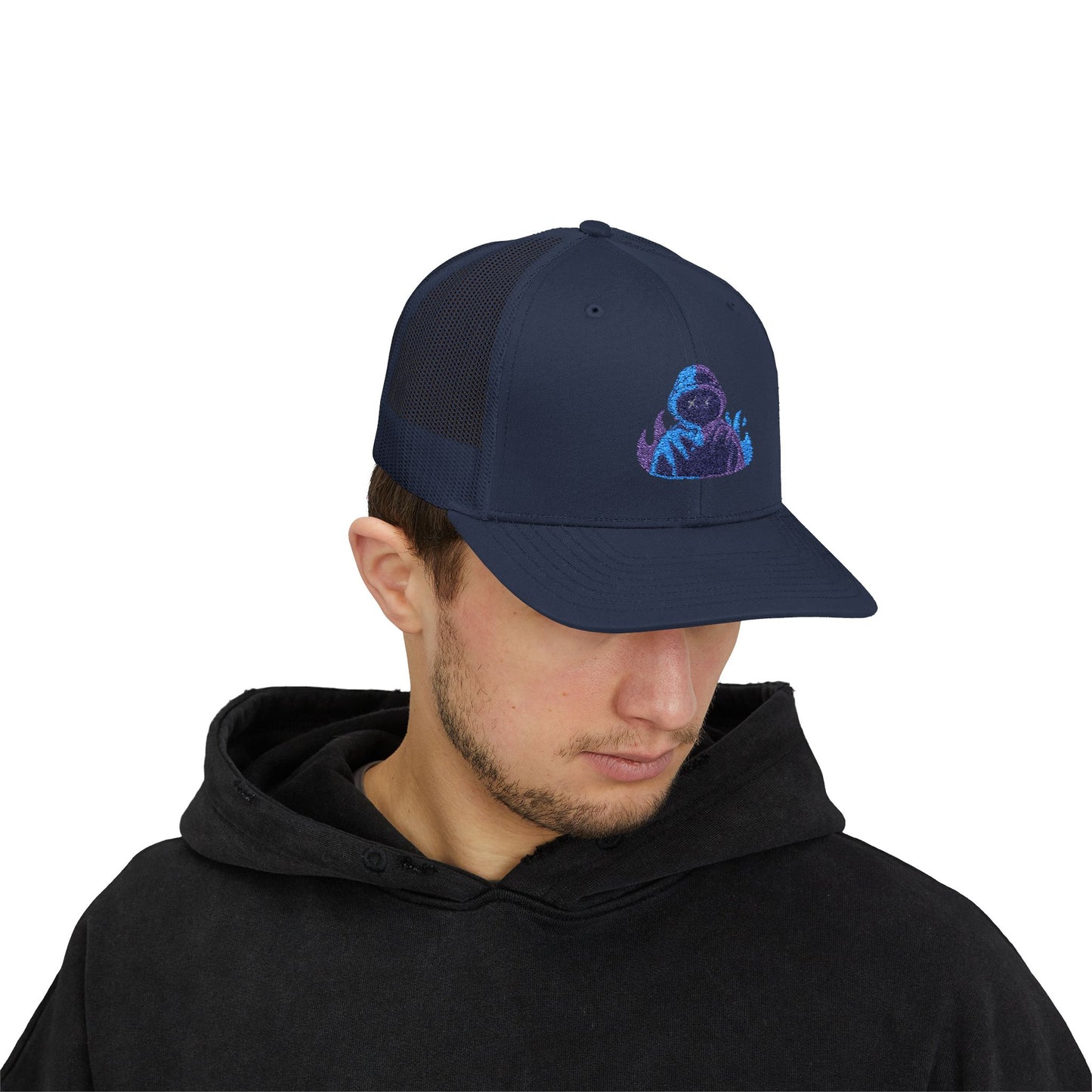 Hustler.co classic Snapback trucker cap..