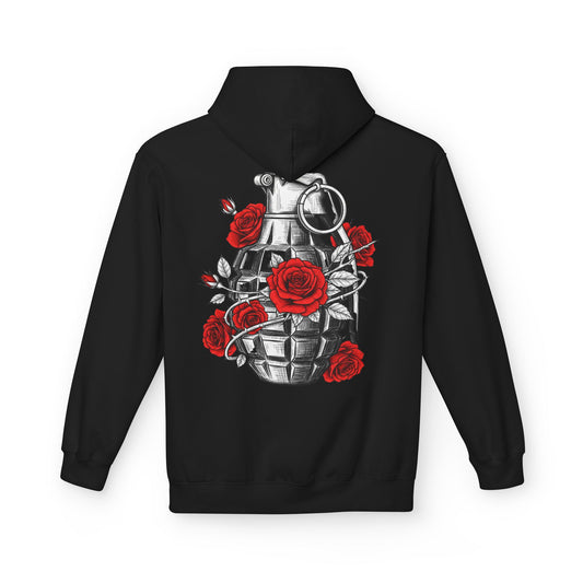 Hustler.co Grenade n Roses Hoodie..