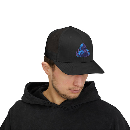 Hustler.co classic Snapback trucker cap..
