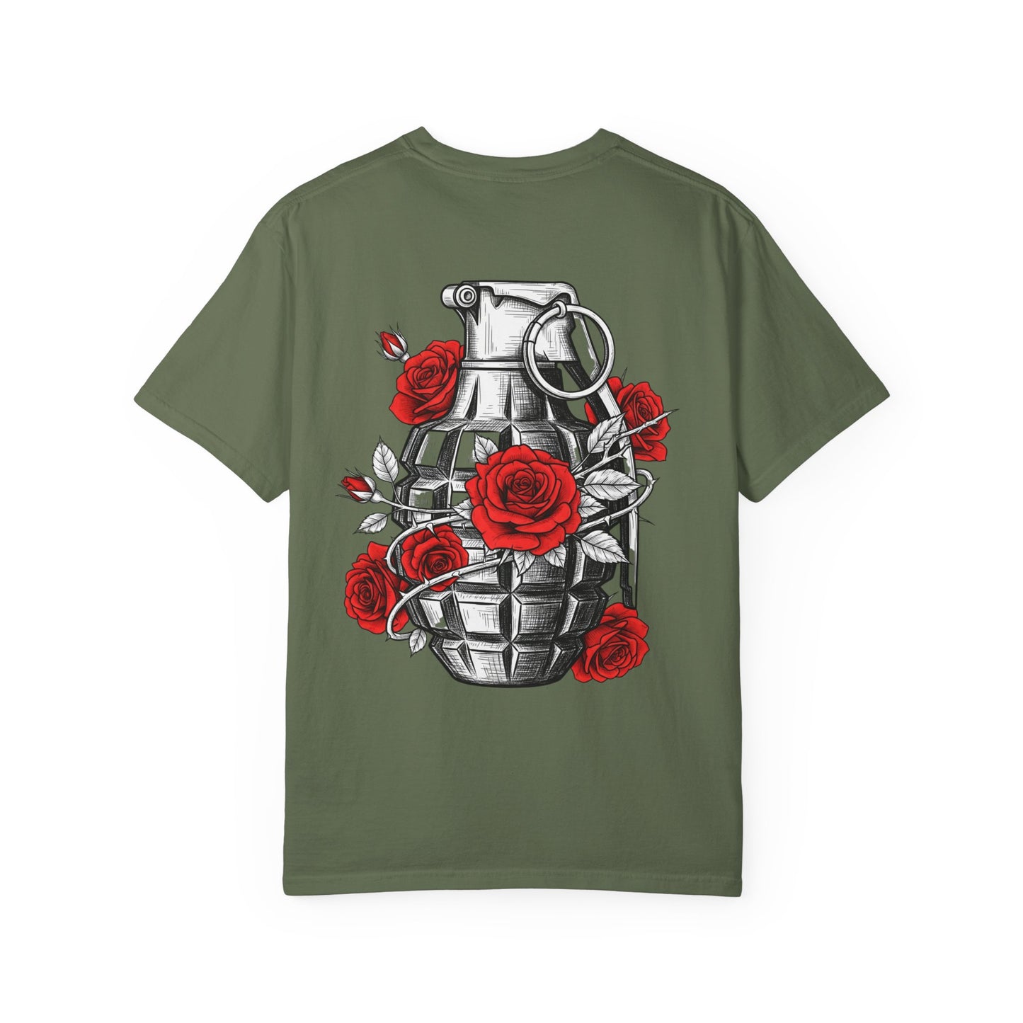 Hustler.co Grenade n rose's Tshirts..