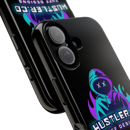 Tough Cases: Hustler Co. Phone Case, Cool Phone Cover, Protective Phone Accessories, Stylish Phone Shell, Unique Tech Gift