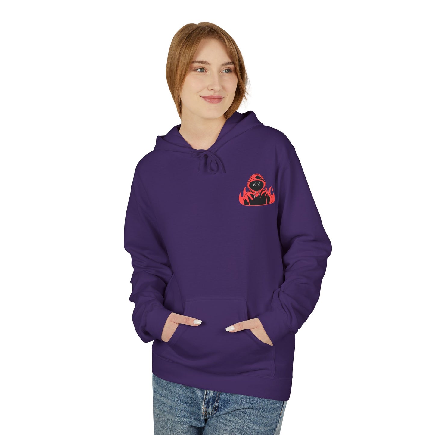 Hustler.co Cross n Roses Hoodie..