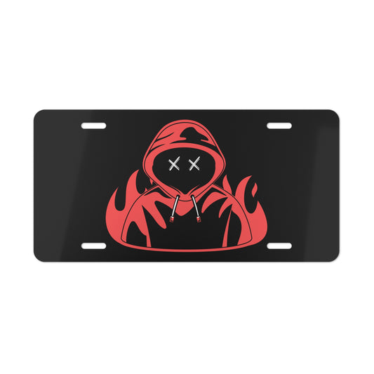 Hustler.co Red Plate